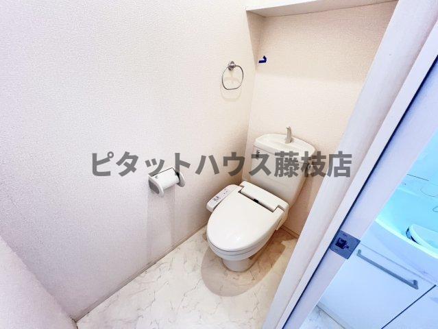 焼津市大村アパート トイレ
