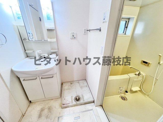 焼津市大村アパート 洗面