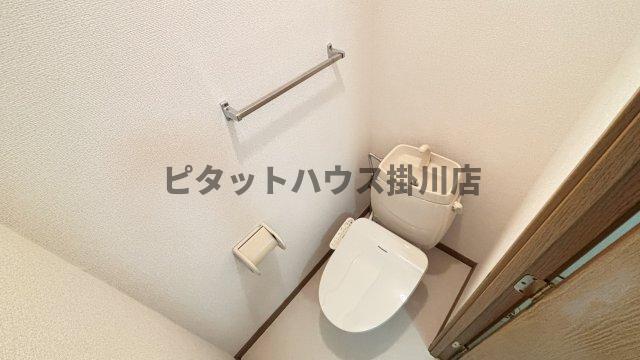 掛川市大池アパート トイレ