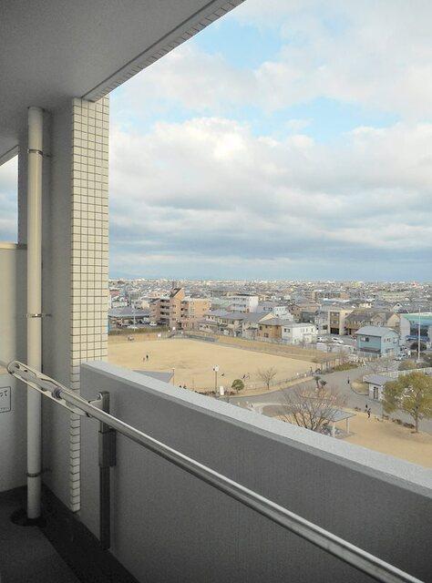 藤枝市田沼マンション バルコニー