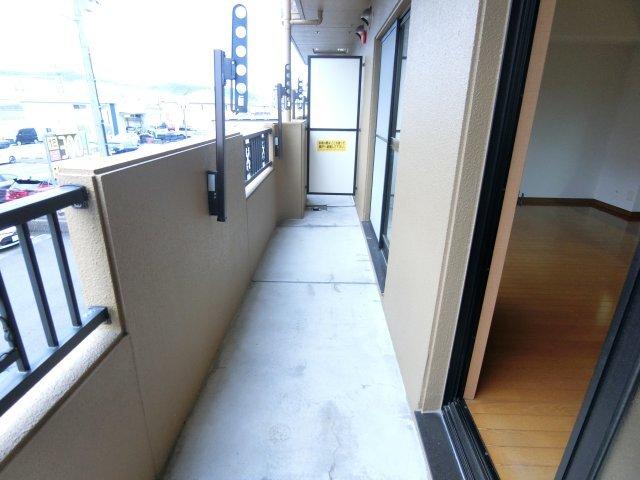 袋井市愛野東マンション バルコニー