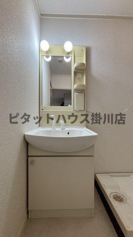 掛川市富部アパート 洗面