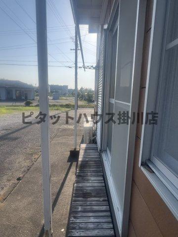 菊川市高橋マンション バルコニー