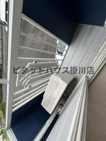 袋井市国本アパート バルコニー