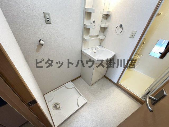 袋井市春岡アパート 洗面