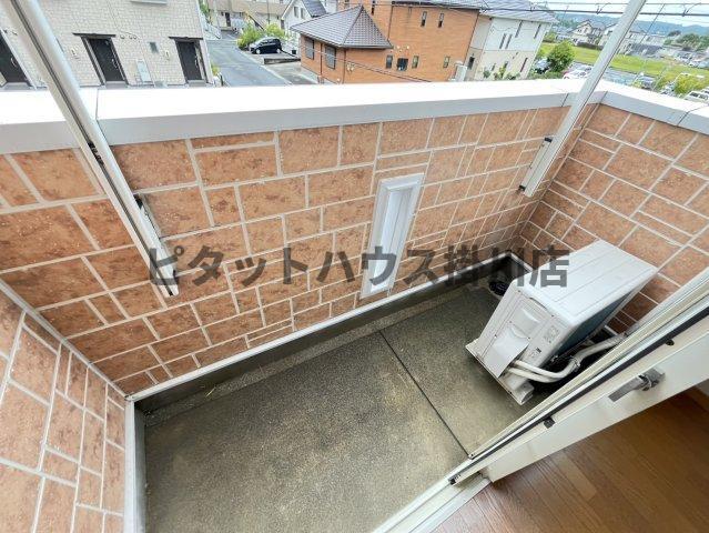 袋井市春岡アパート バルコニー
