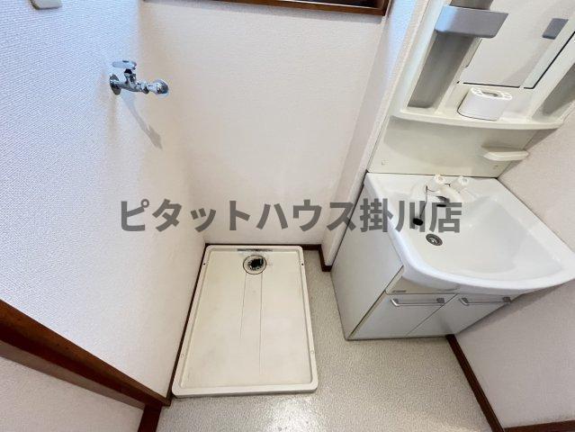 袋井市堀越アパート 洗面