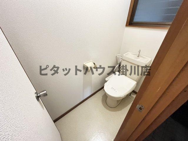 袋井市堀越アパート トイレ