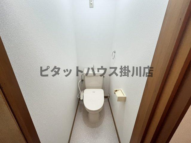 袋井市高尾アパート トイレ