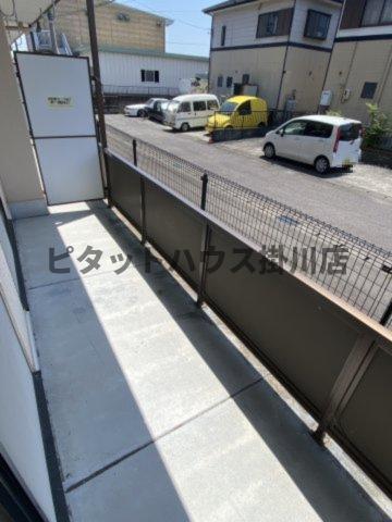 掛川市下垂木マンション バルコニー