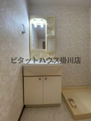 掛川市下垂木マンション 洗面