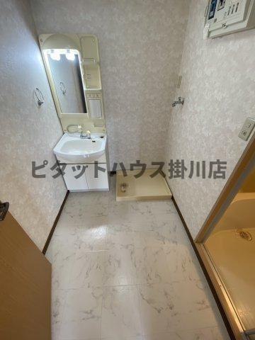 掛川市下垂木マンション 洗面