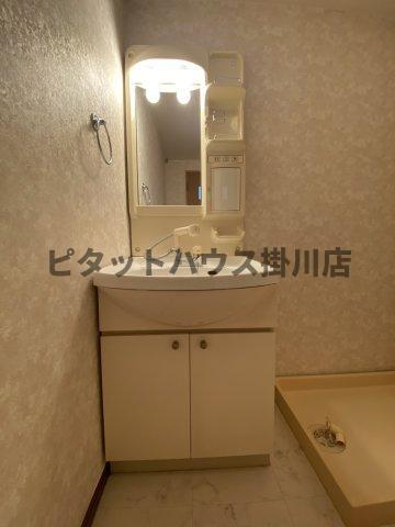 掛川市下垂木マンション 洗面