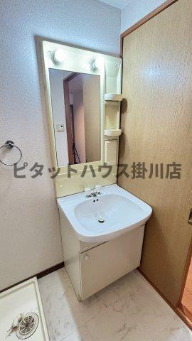 掛川市富部アパート 洗面