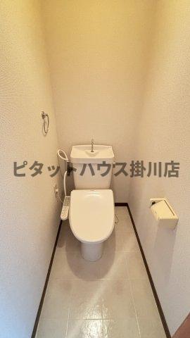 掛川市富部アパート トイレ