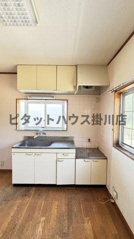 掛川市細谷アパート キッチン