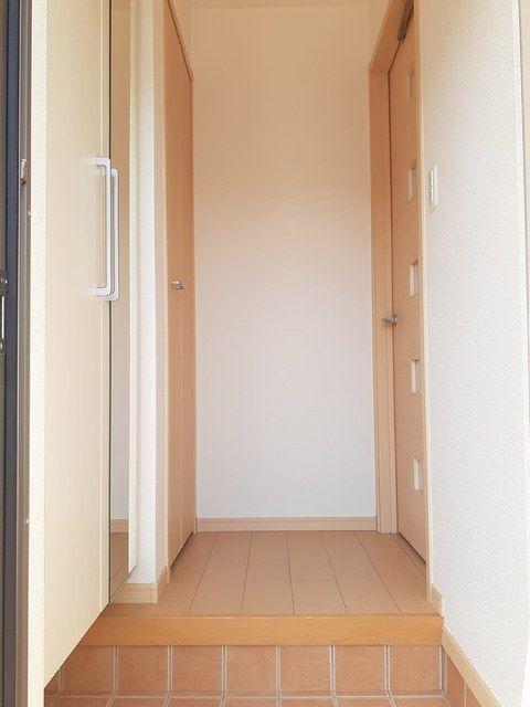 御前崎市池新田アパート 玄関