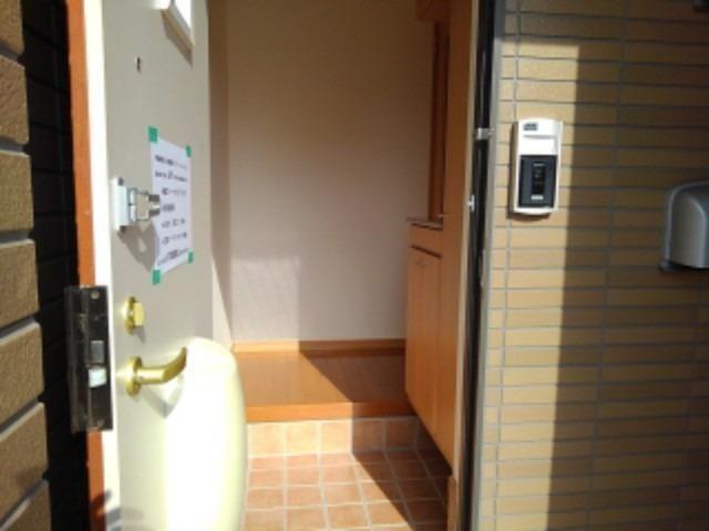 御前崎市池新田アパート 玄関