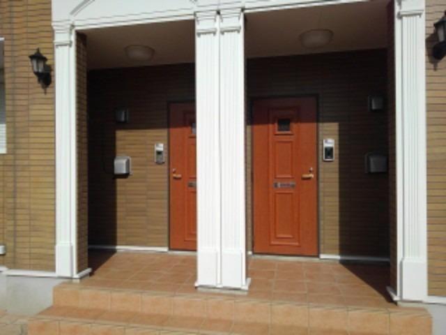御前崎市池新田アパート 玄関