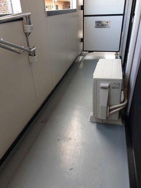 袋井市愛野東マンション バルコニー