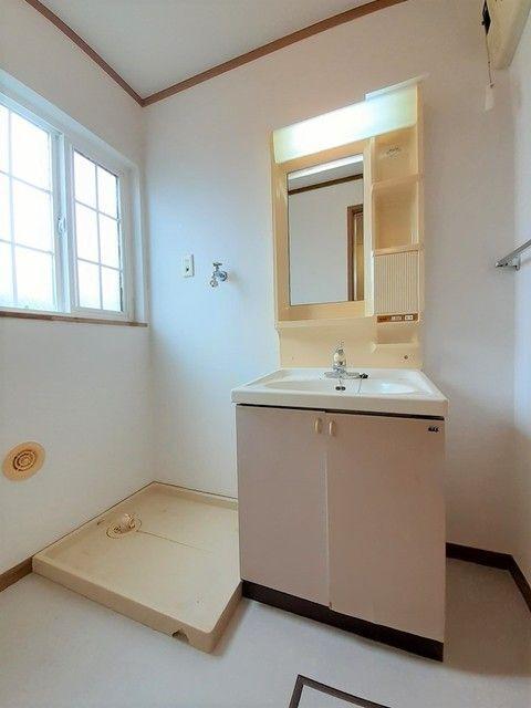掛川市富部アパート 洗面