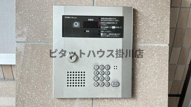 掛川市杉谷南マンション セキュリティ