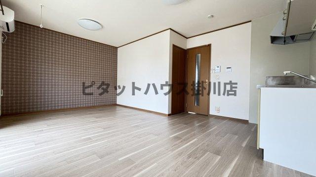 掛川市下俣アパート リビング