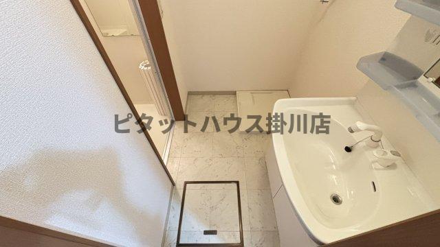 掛川市下俣アパート 洗面