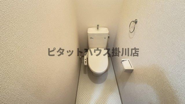 掛川市下俣アパート トイレ