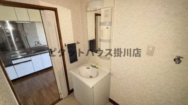 掛川市二瀬川マンション 洗面