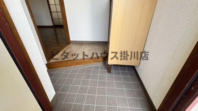 掛川市二瀬川マンション 玄関