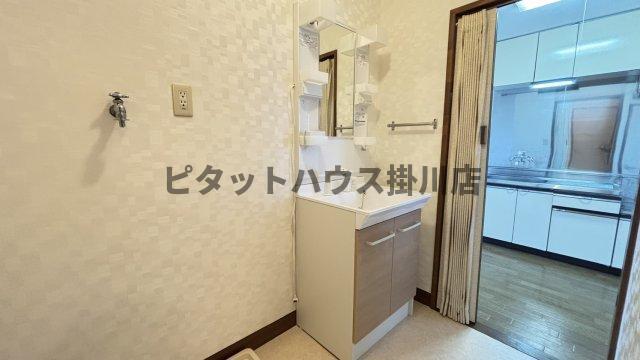 掛川市二瀬川マンション 洗面