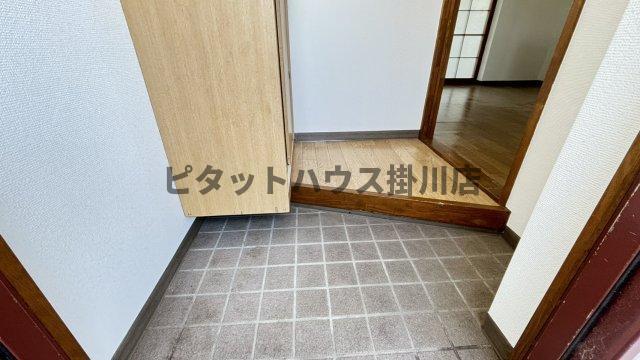 掛川市二瀬川マンション 玄関