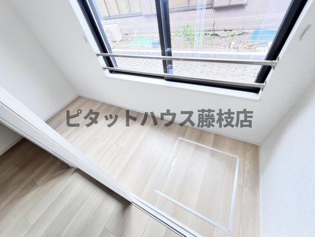 焼津市八楠アパート バルコニー