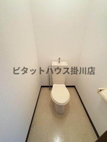 袋井市方丈アパート トイレ