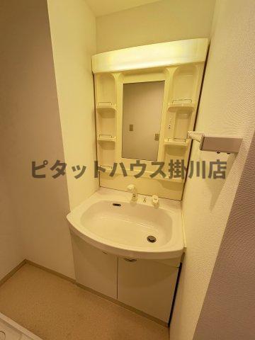 袋井市愛野南マンション 洗面