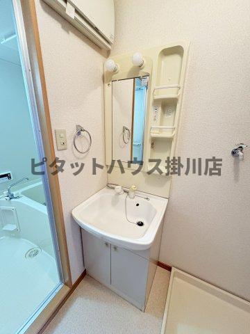 袋井市愛野南アパート 洗面