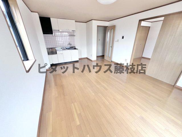 焼津市南小川アパート リビング