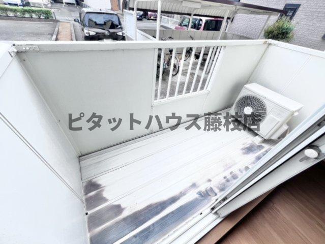 焼津市大村新田アパート バルコニー