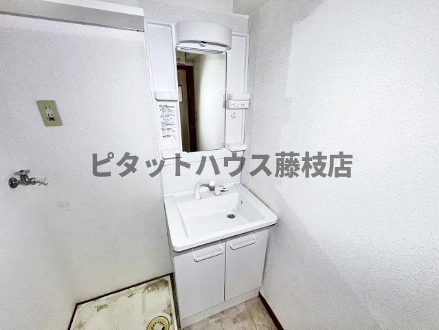 焼津市岡当目マンション 洗面