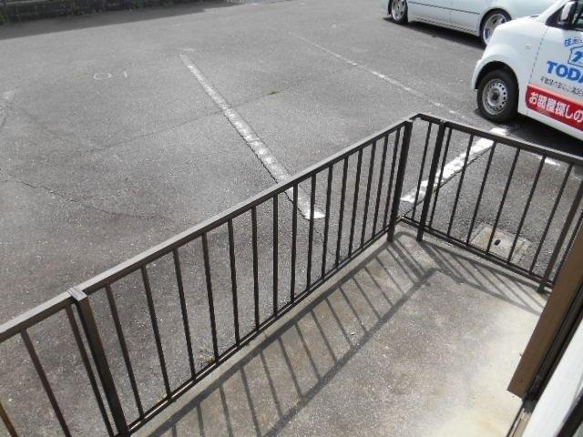 袋井市高尾アパート バルコニー