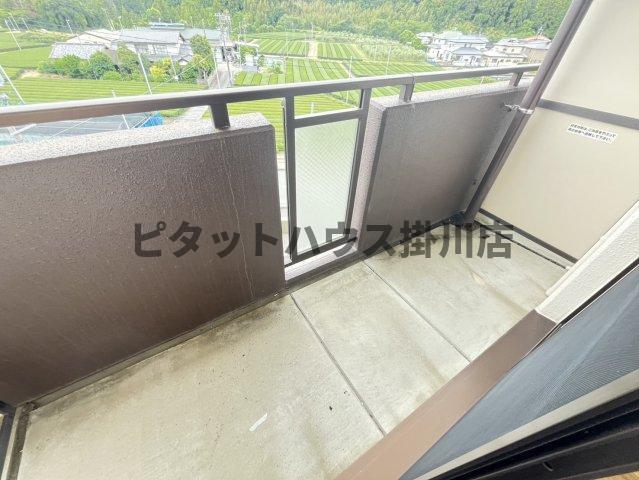 袋井市豊沢マンション バルコニー
