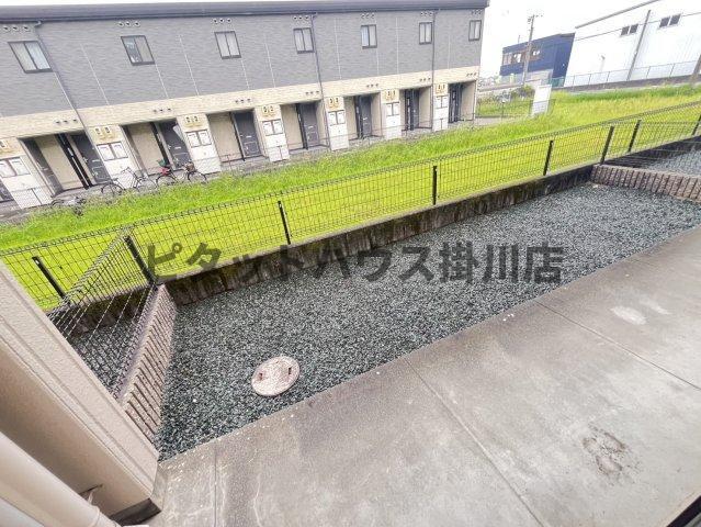 袋井市徳光アパート バルコニー