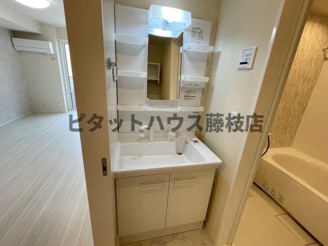 焼津市三ケ名アパート 洗面