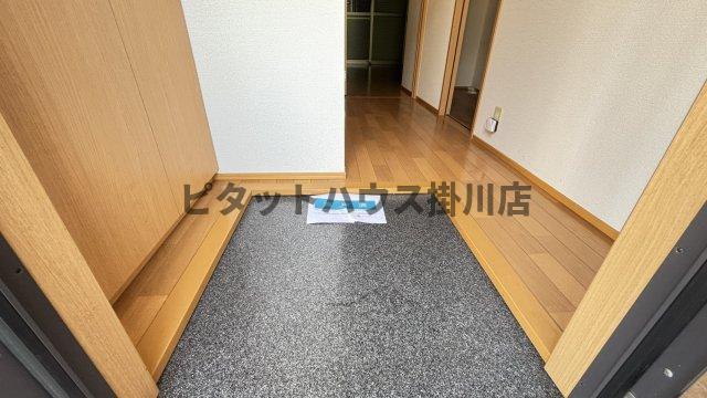 掛川市城西アパート 玄関