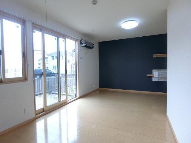 掛川市下俣アパート リビング