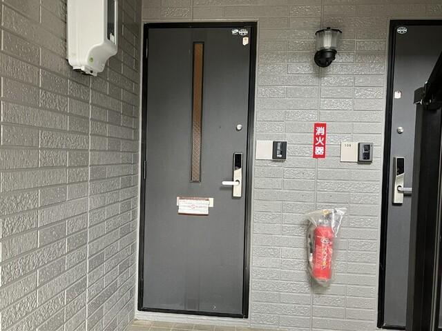 島田市御仮屋町アパート 玄関