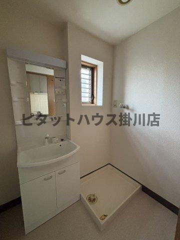 菊川市加茂マンション 洗面