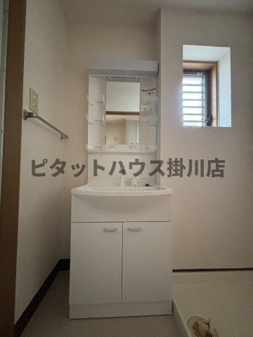 菊川市加茂マンション 洗面