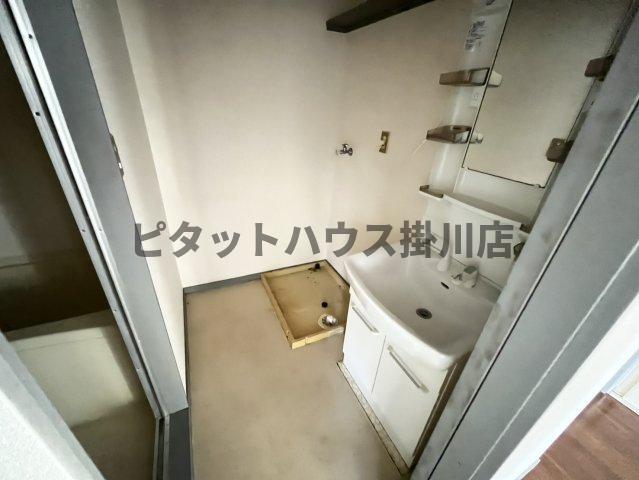 掛川市宮脇アパート 洗面